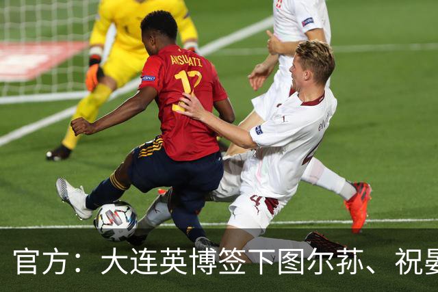 官方：大连英博签下图尔荪、祝晏鹏，两人将加入B队征战中乙